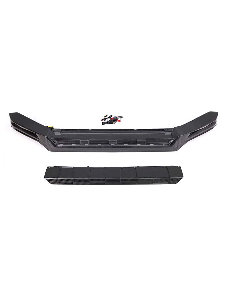 2019-2023 Mercedes Benz G-Class W464 W463A Carbon Fiber Front Bumper Lip Generic
