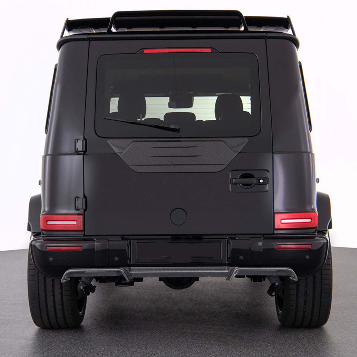 2019-2023 Mercedes Benz G-Class W464 W463A Dry Carbon Rear Diffuser Lip Generic