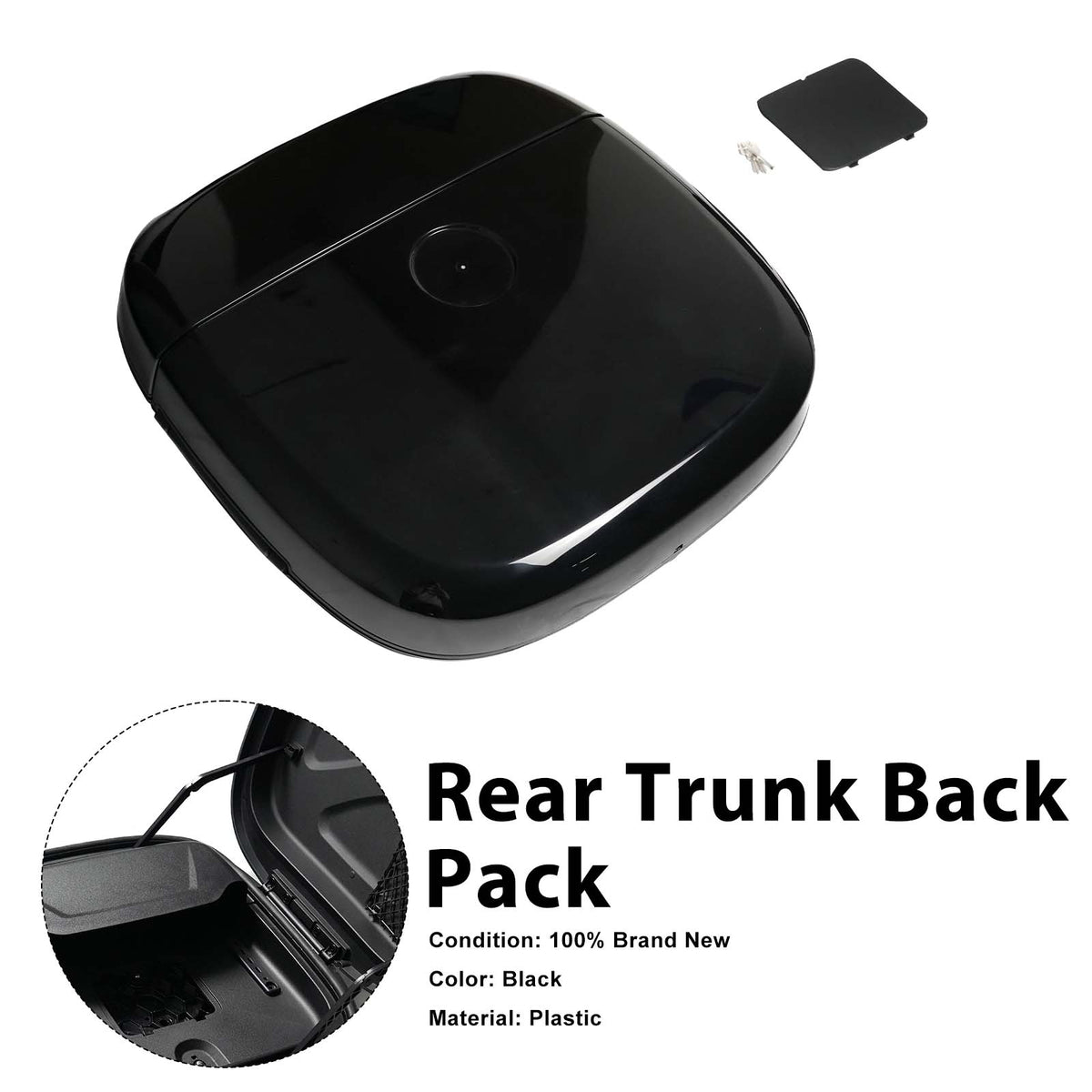 Mercedes Benz G Class W463 W464 W465 Black Rear Design Box Trunk Back Pack Generic