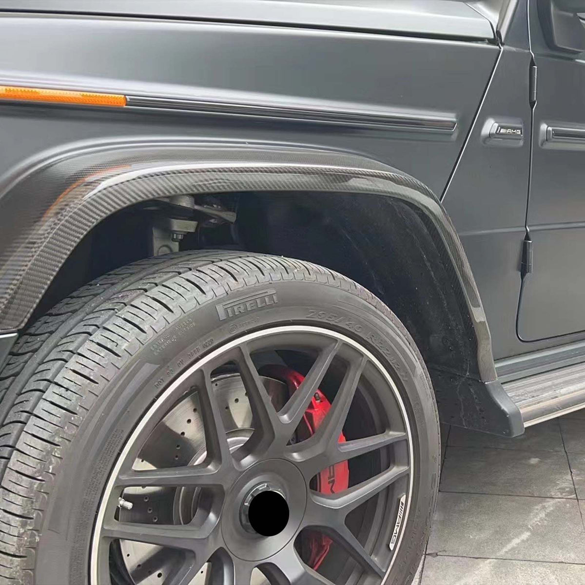 2019-2023 Mercedes Benz G-Class W464 W463A Dry Carbon Front Rear Wheel Arches Generic