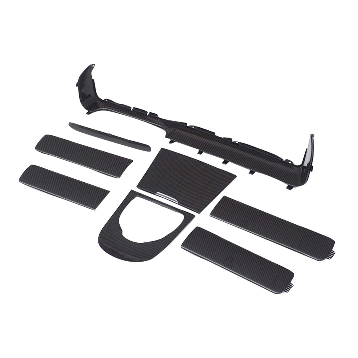 2019-2023 Mercedes Benz G-Class W464 W463A Dry Carbon Interior Dashboard Trim Generic