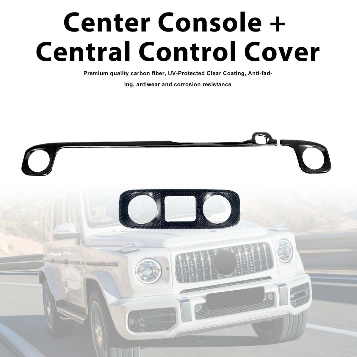 2019-2023 Mercedes Benz G-Class W463A W464 Center Console + Central Control Cover Generic