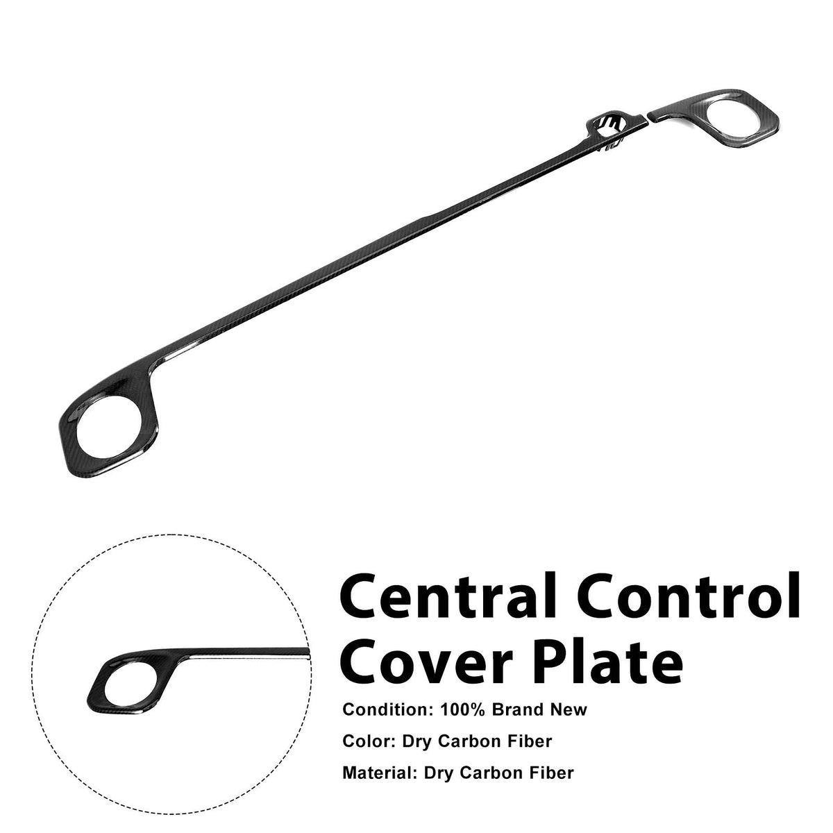 2025- Mercedes Benz G-Class W465 Carbon Fiber Central Control Cover Generic