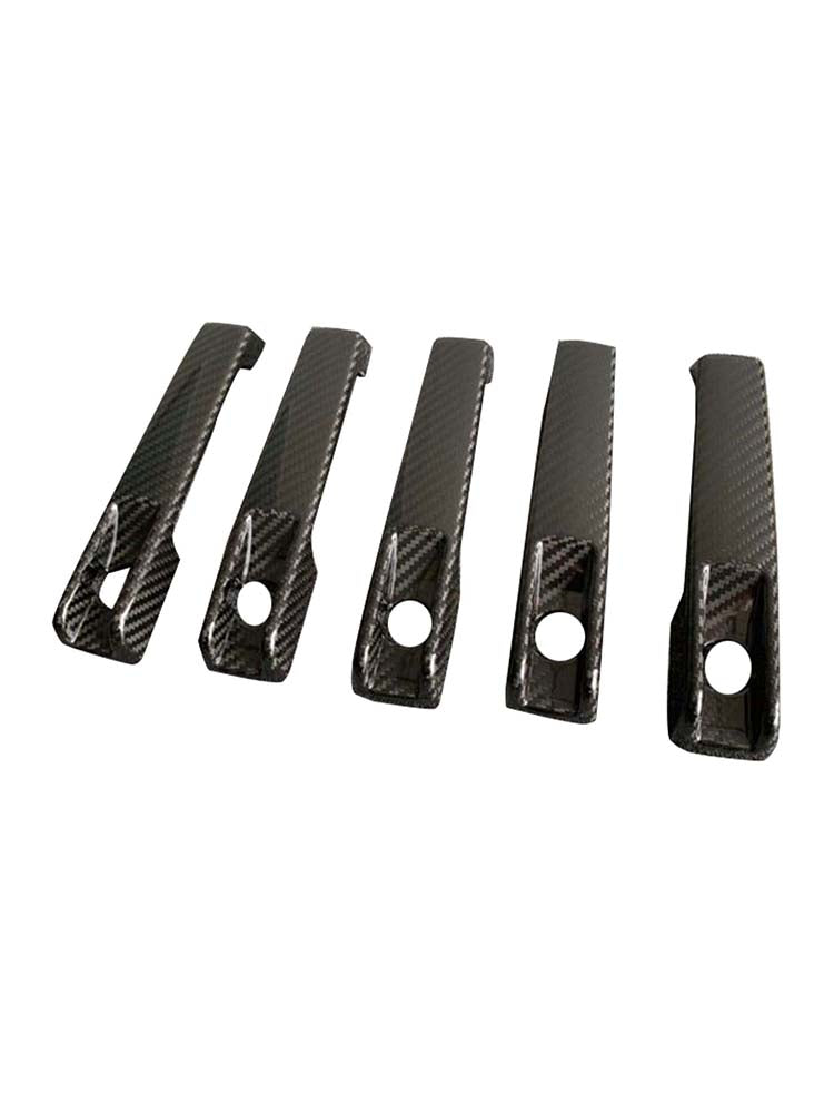 2019-2023 Mercedes Benz G-Class W463A W464 5PCS Dry Carbon Door Handle Cover Trim Generic
