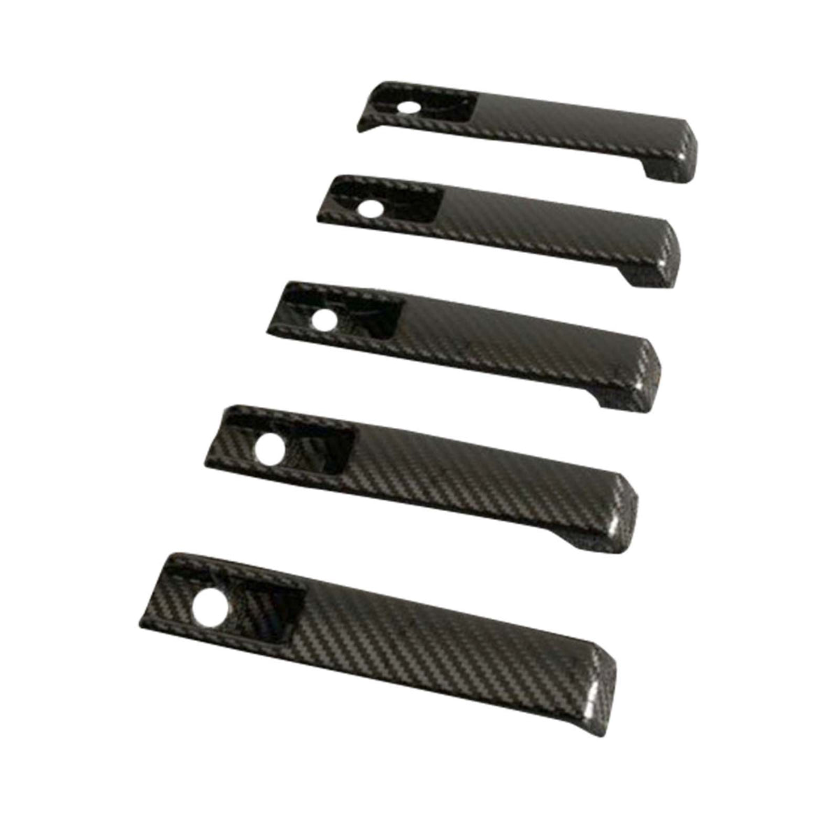 2019-2023 Mercedes Benz G-Class W463A W464 5PCS Dry Carbon Door Handle Cover Trim Generic