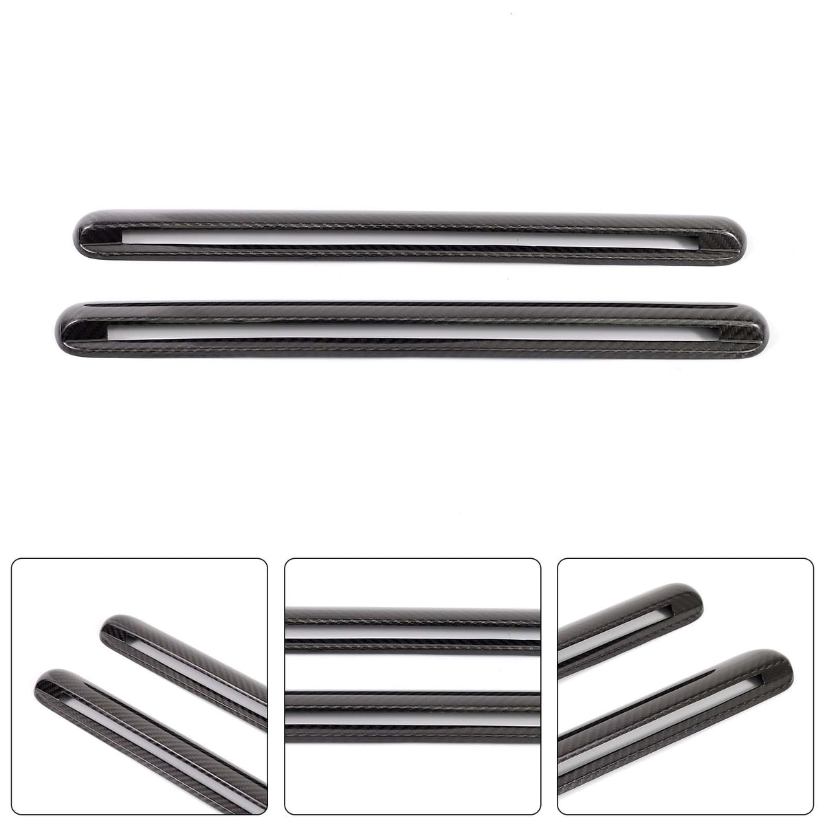 2019-2023 Mercedes Benz G-Class W463A W464 Dry Carbon Side Air Vent Cover D-Pillar Generic