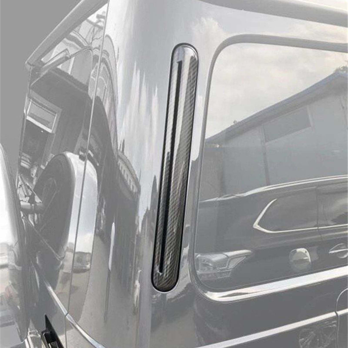 2019-2023 Mercedes Benz G-Class W463A W464 Dry Carbon Side Air Vent Cover D-Pillar Generic