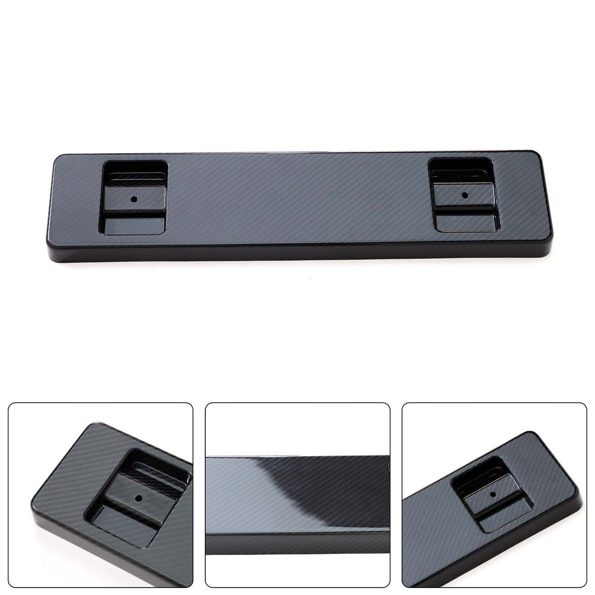 2019-2023 Mercedes Benz G-Class W463A W464 Dry Carbon Front Bumper License Plate Generic