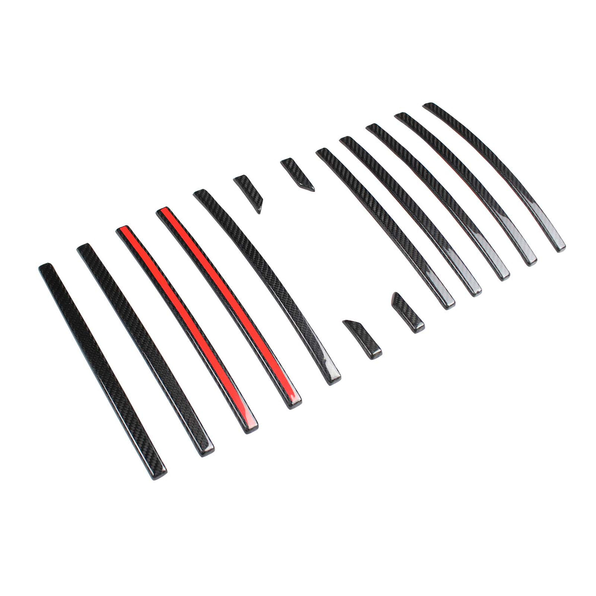 2019-2023 Mercedes Benz G-Class W463A W464 G63 Upgrade B900 Rocket Style Carbon Fiber Front Grille Trim Cover Generic