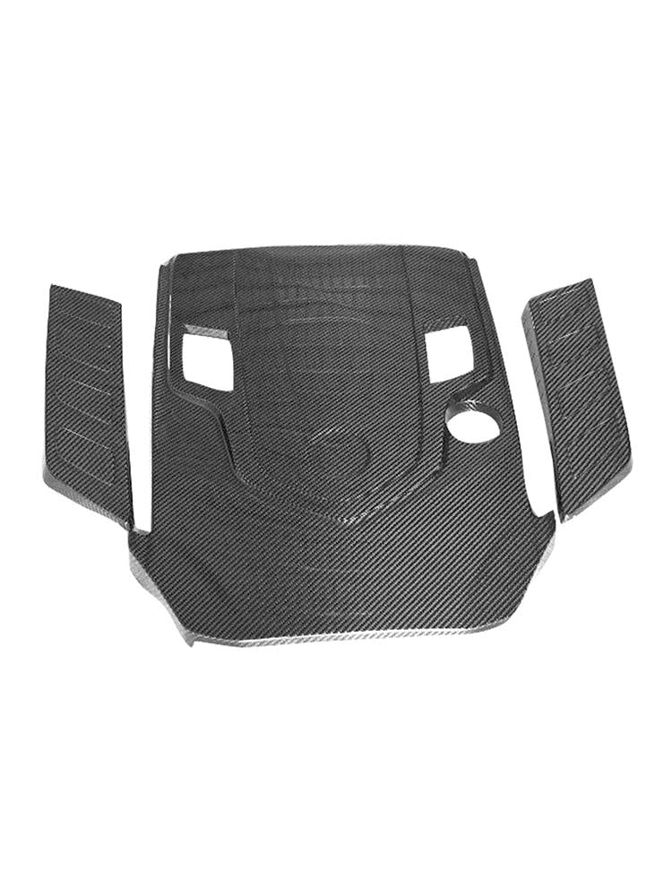 2019-2023 Mercedes Benz G-Class W463A W464 Dry Carbon Fiber Engine Cover Wind-Box Plate Generic