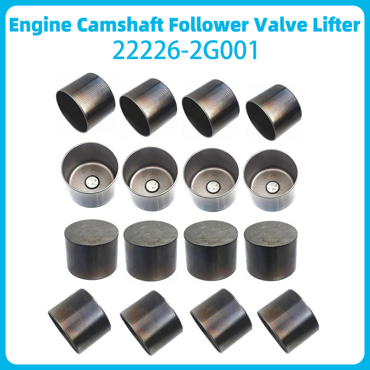 2013-2021 Hyundai Tucson 16X Engine Camshaft Follower Valve Lifter 22262G001 22226-2G001 Generic