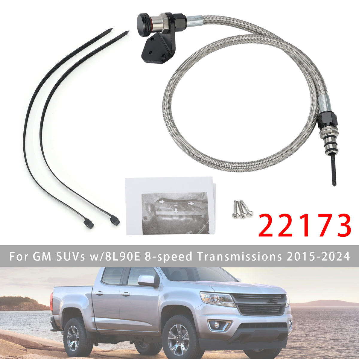 2015-2024 GM SUVs w/8L90E 8-speed Transmissions Locking Automatic Transmission Dipstick 22173 Generic
