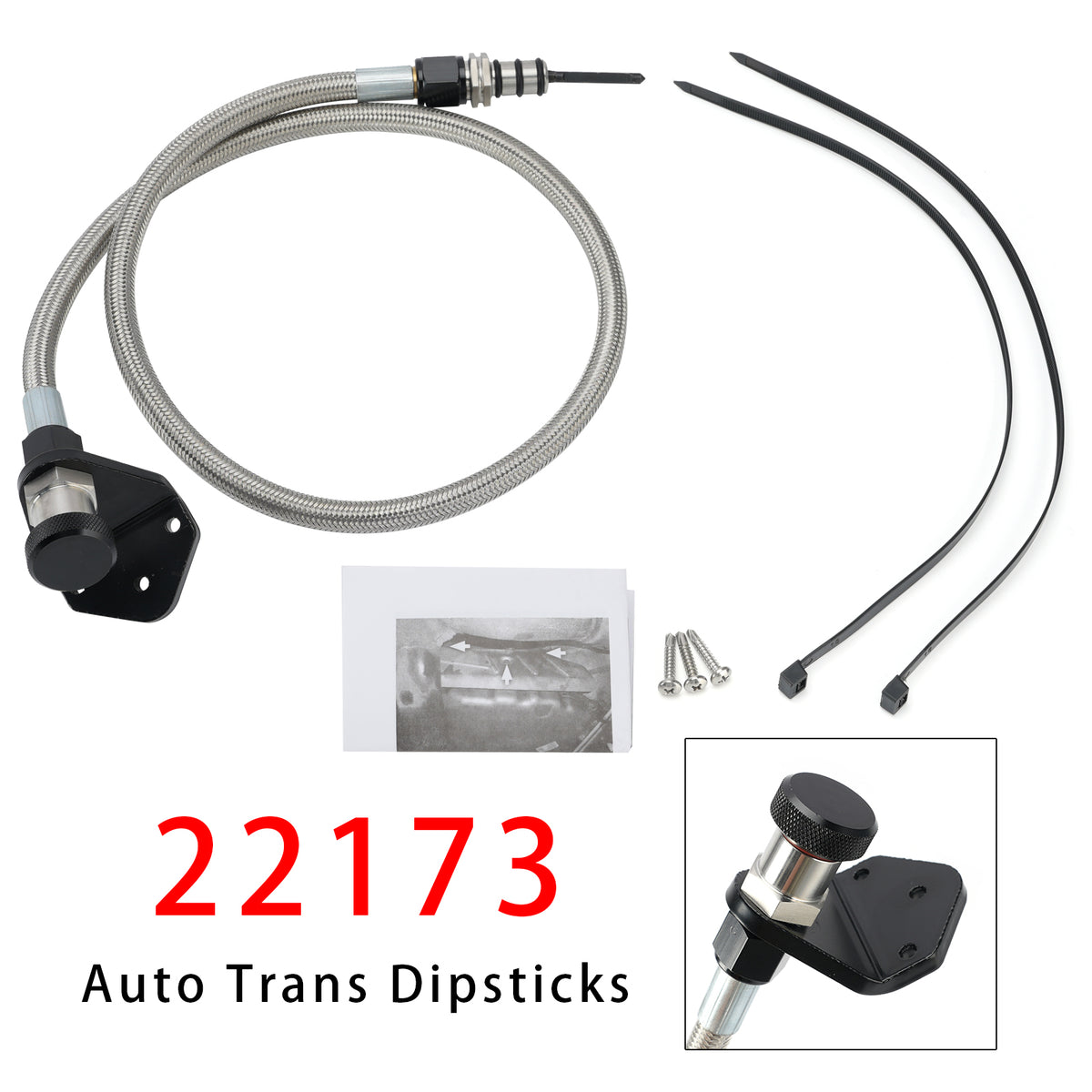 2015-2024 GM 1500 series trucks w/8L90E 8-speed Transmissions Locking Automatic Transmission Dipstick 22173 Generic