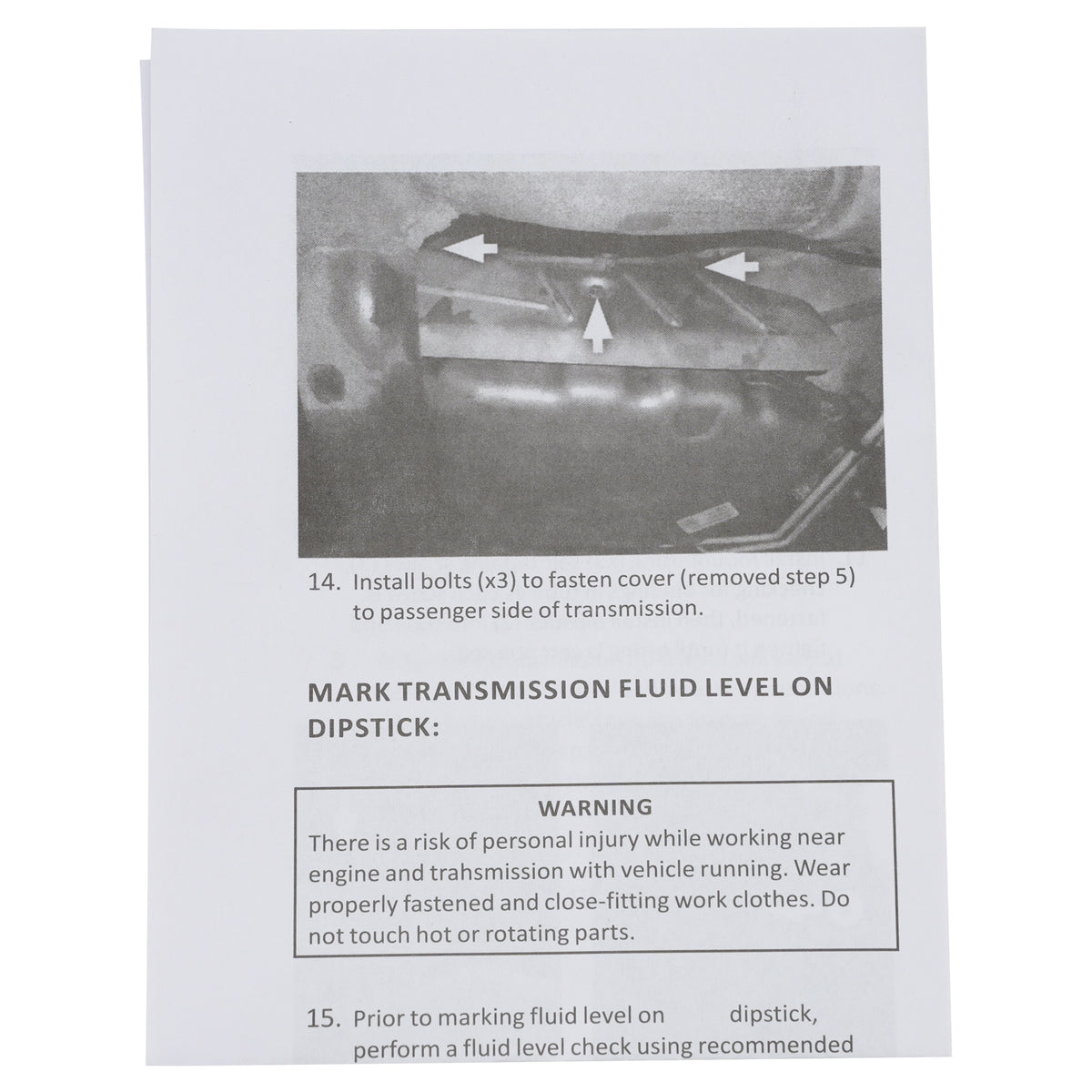 2015-2024 GM SUVs w/8L90E 8-speed Transmissions Locking Automatic Transmission Dipstick 22173 Generic