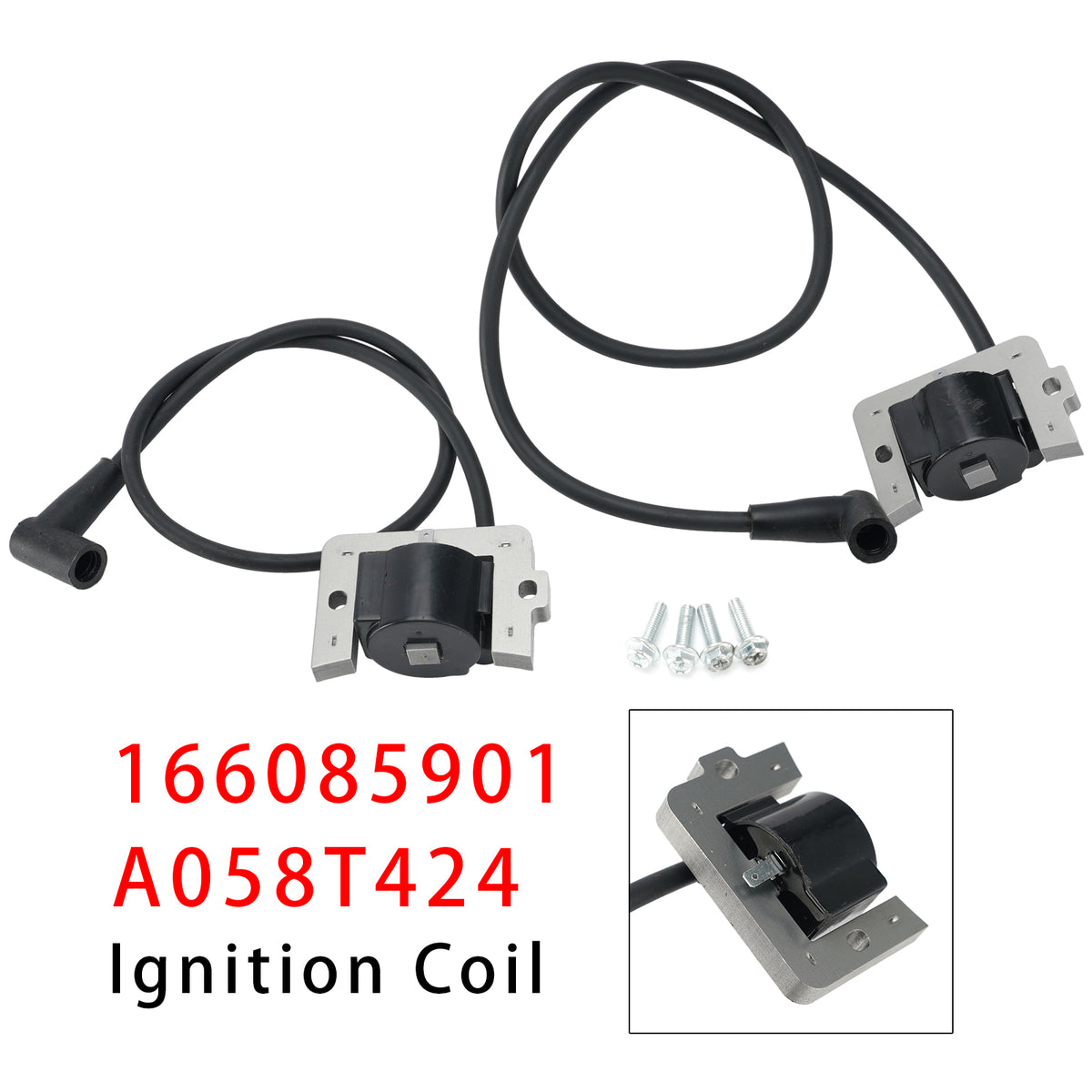 Cummins Onan RV Generator HGJAB Spec A-E 21" 30" Ignition Coil Pack A058T425 166-0859-01 Generic
