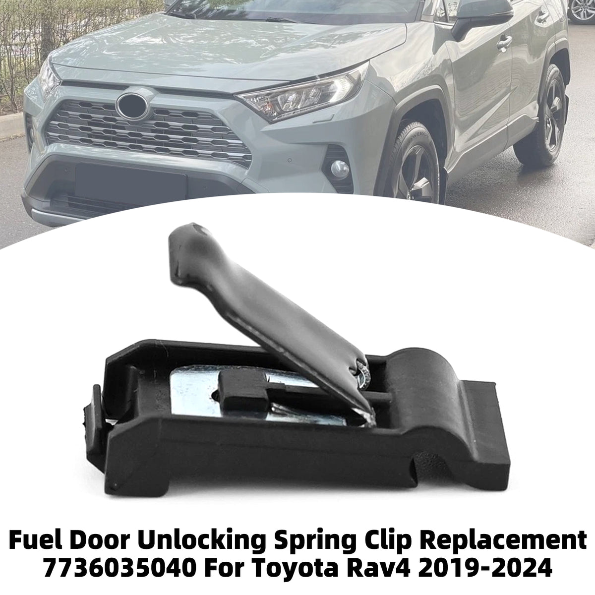 2022-2024 Lexus LX600 Fuel Door Unlocking Spring Clip Replacement 7736035040 1921RAV-35040 77360-35040 Generic