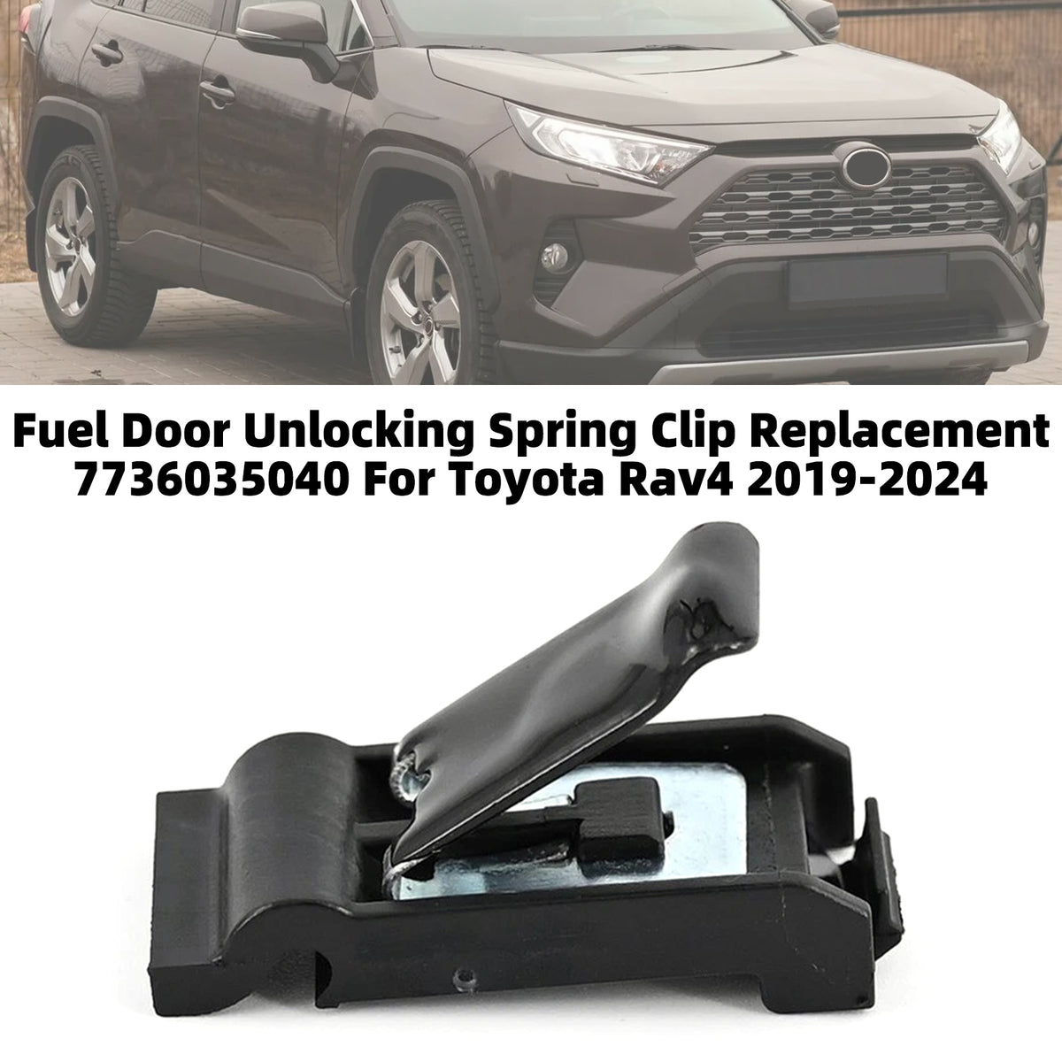 2008-2021 Lexus LX570 Fuel Door Unlocking Spring Clip Replacement 7736035040 1921RAV-35040 77360-35040 Generic