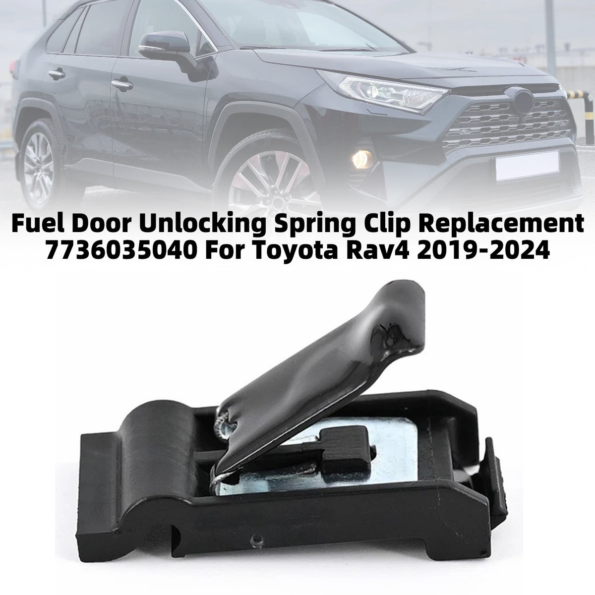2022-2024 Lexus LX600 Fuel Door Unlocking Spring Clip Replacement 7736035040 1921RAV-35040 77360-35040 Generic