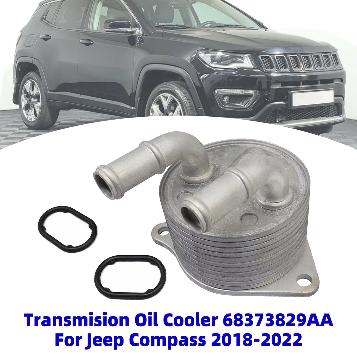 2018-2022 JEEP COMPASS Transmission Oil Cooler 7089720 24148627861 Generic