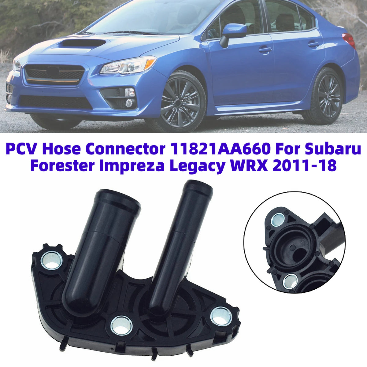 2013-2018 Subaru BRZ ( ) PCV Hose Connector 11821AA660 Generic