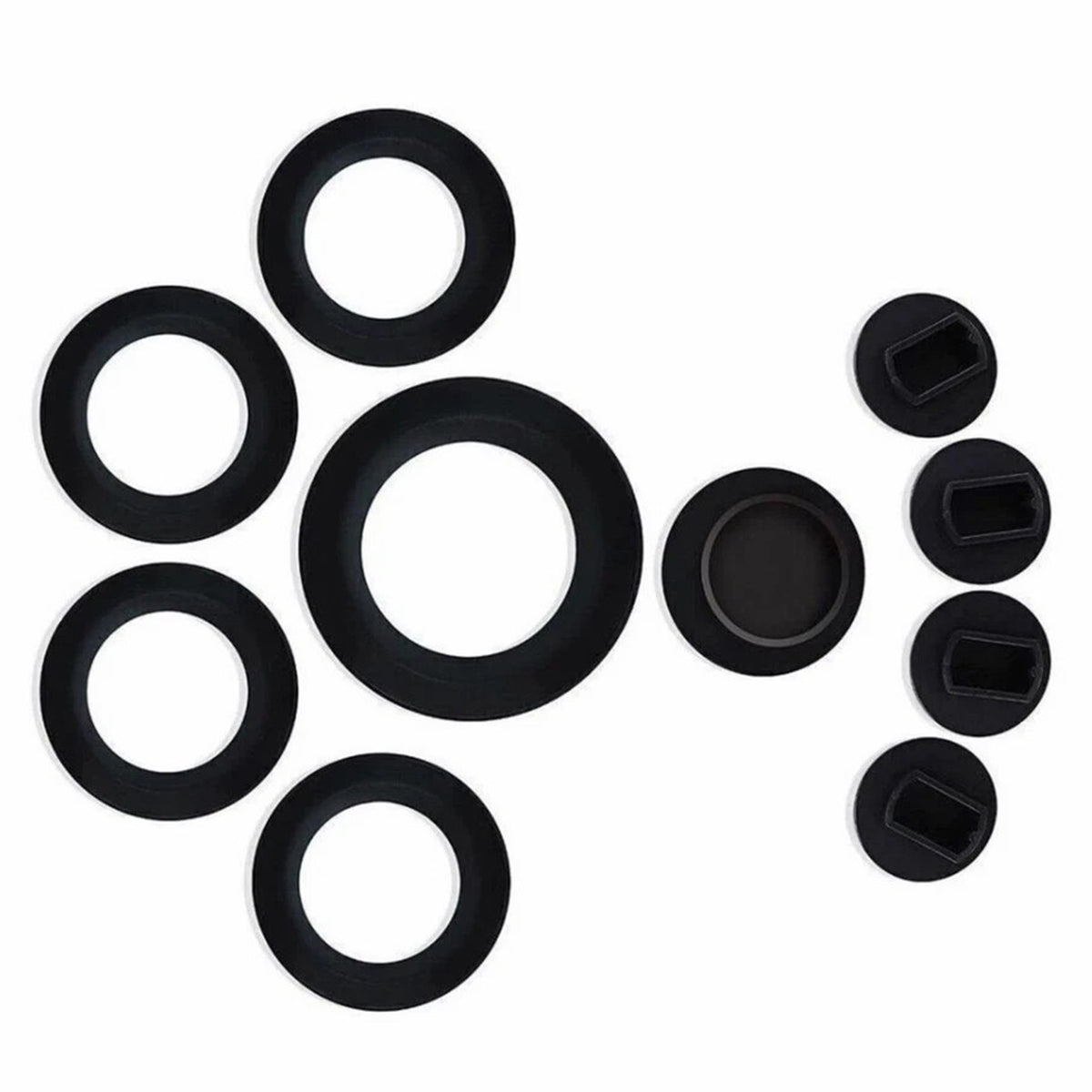 2011-2023 Ford Super Duty F-250, F-350, F-450 and F-550 w/5th Wheel Kit Hitch 5th Puck Wheel Cover Plug Trim Ring Kit BC3Z-99000A25-A Generic