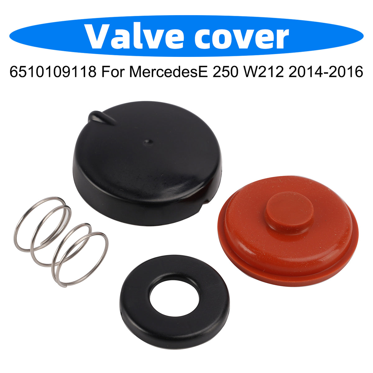 2014-2016 Mercedes E 250 BlueTEC (W212) Valve Cover 6510160321 A6510100830 Generic