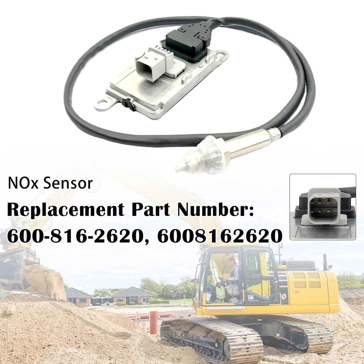 Komatsu Wheel Loader WA270-8 NOX Sensor 4326768 600-816-2620 Generic