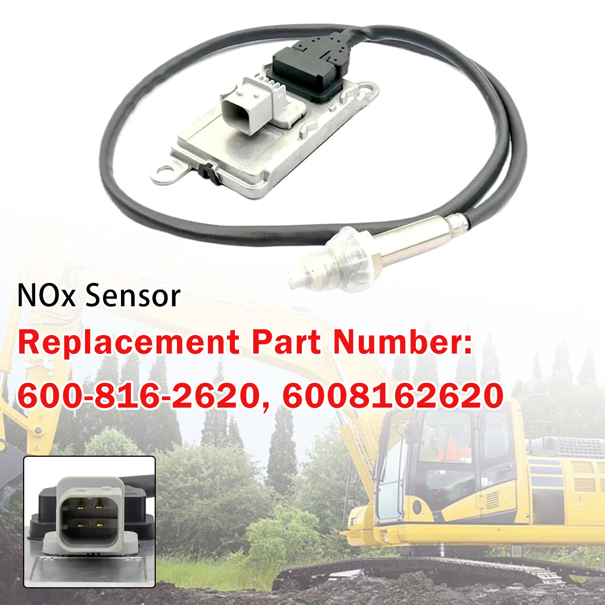 Komatsu Wheel Loader WA270-8 NOX Sensor 4326768 600-816-2620 Generic