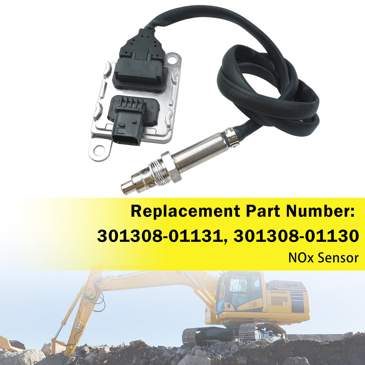 DOOSAN DX160 DX170 DX190 Nitrogen Oxide Nox Sensor 301308-01130 A3C05834100-01 Generic