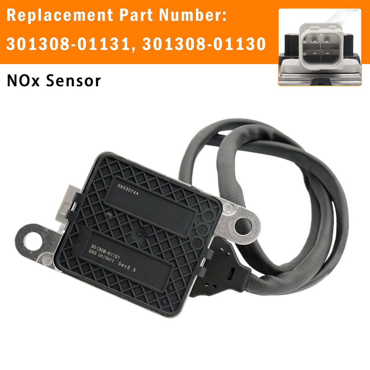 DOOSAN DX160 DX170 DX190 Nitrogen Oxide Nox Sensor 301308-01130 A3C05834100-01 Generic