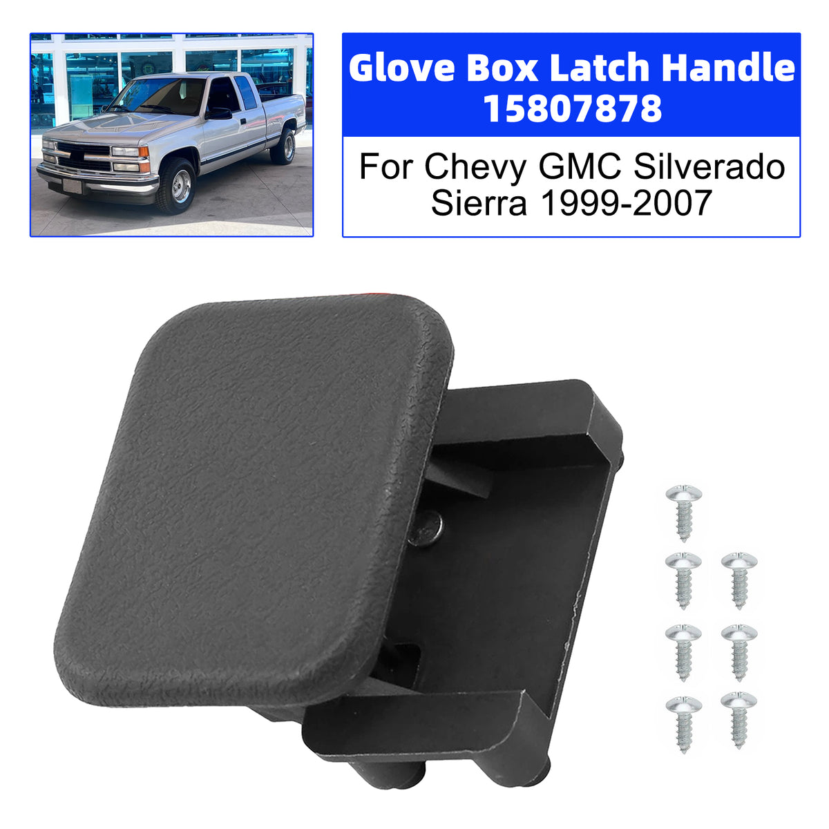 2000-2006 Chevrolet Tahoe | GMC Yukon Glove Box Latch Handle 15807878 15807880 Generic