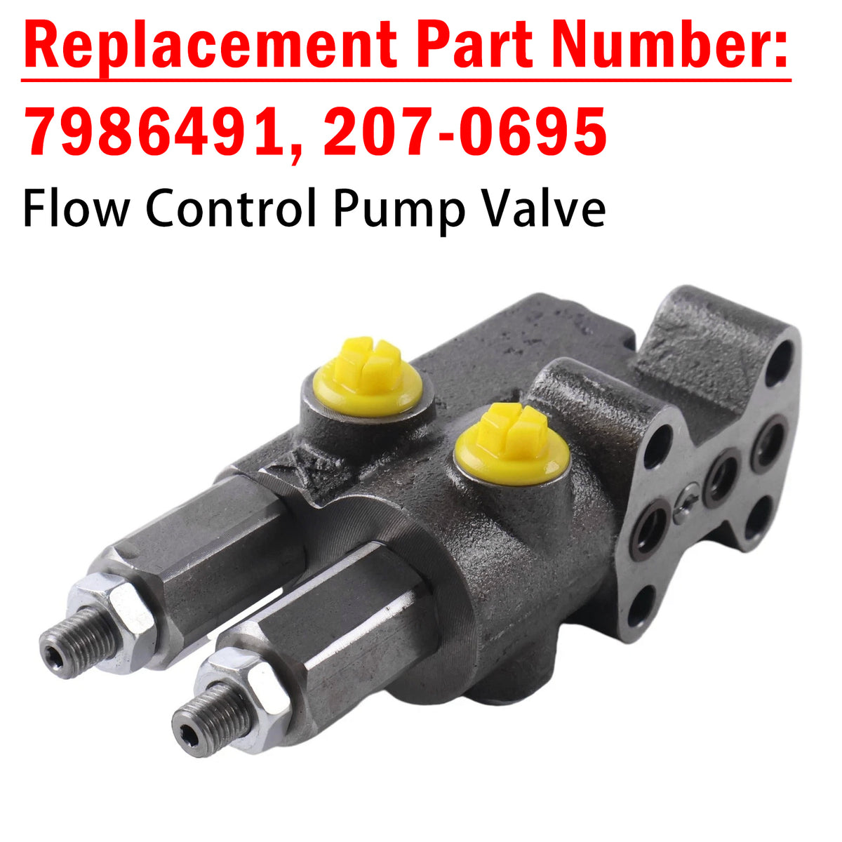 Caterpillar CAT Engine C18 Flow Control Pump Valve CA2070695 7986491 Generic