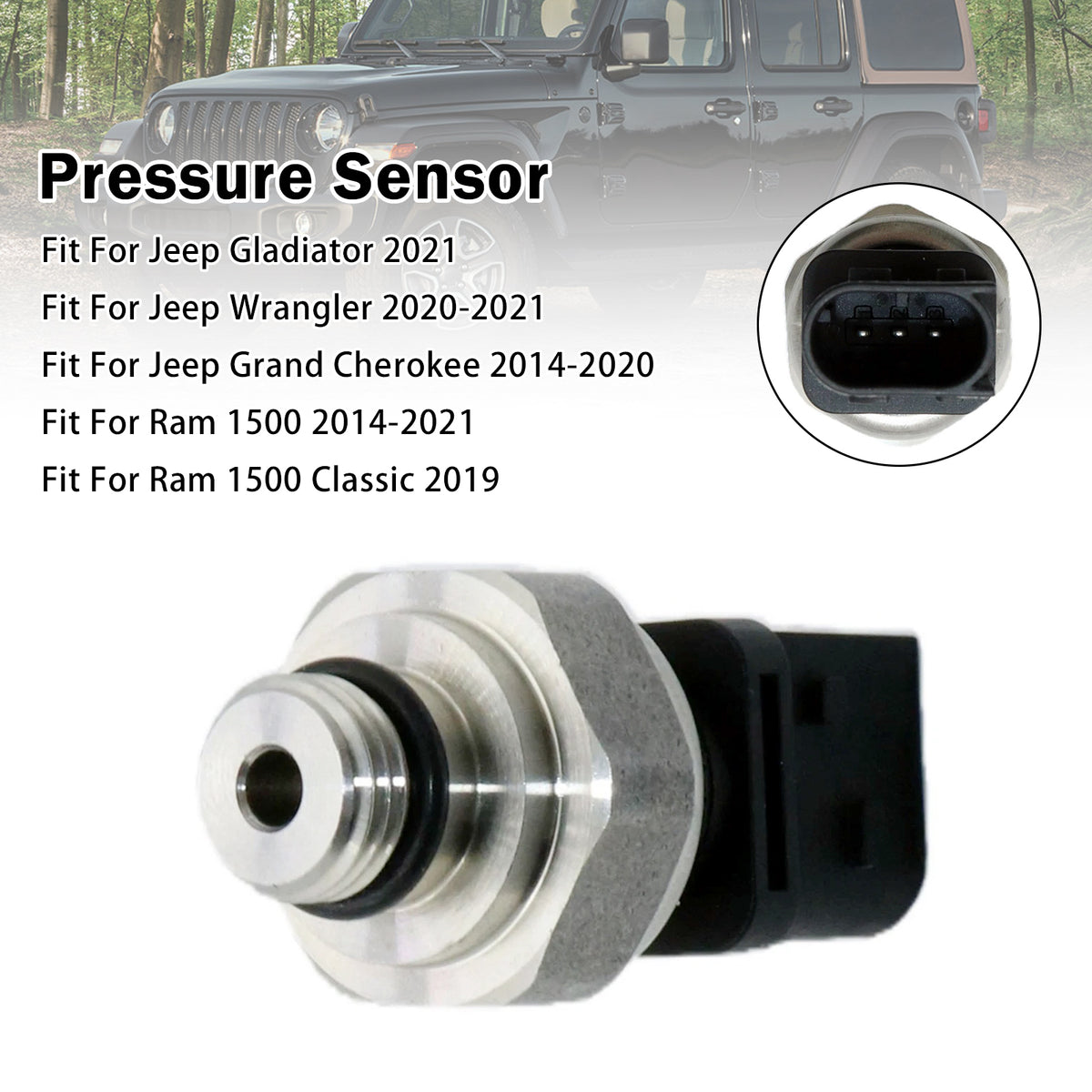 2019 Ram 1500 Classic Pressure Sensor 68211254AA Generic