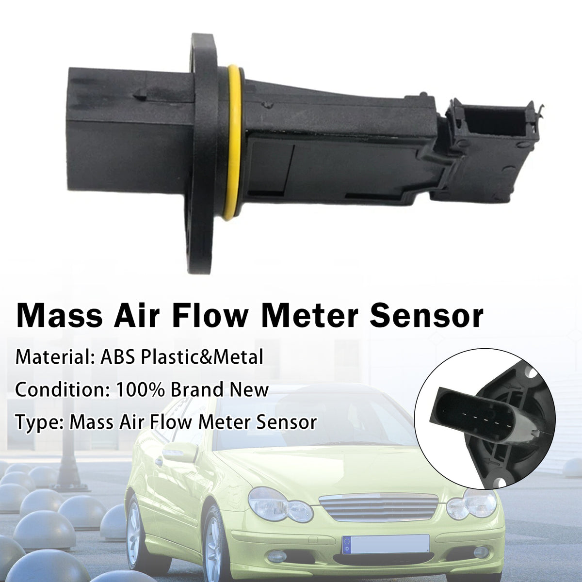 2001-2007 Mercedes Benz C-Klasse T-Model S203 Mass Air Flow Meter Sensor 558132 EFI Automotive 305174 Generic