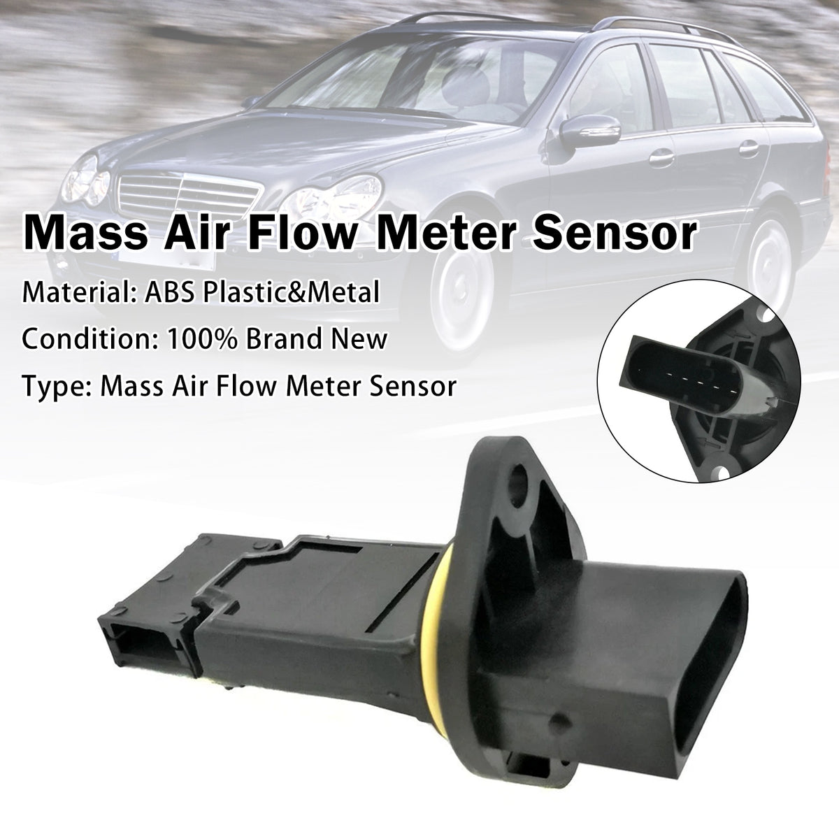 2001-2007 Mercedes Benz C-Klasse T-Model S203 Mass Air Flow Meter Sensor 558132 EFI Automotive 305174 Generic
