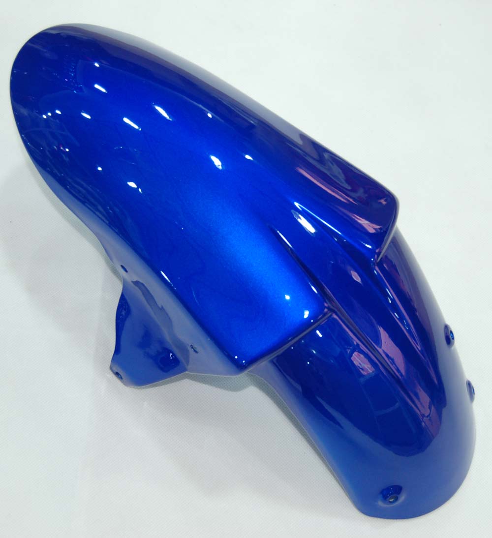 2006-2007 Kawasaki ZX 10R Blue Black Racing Fairings Generic