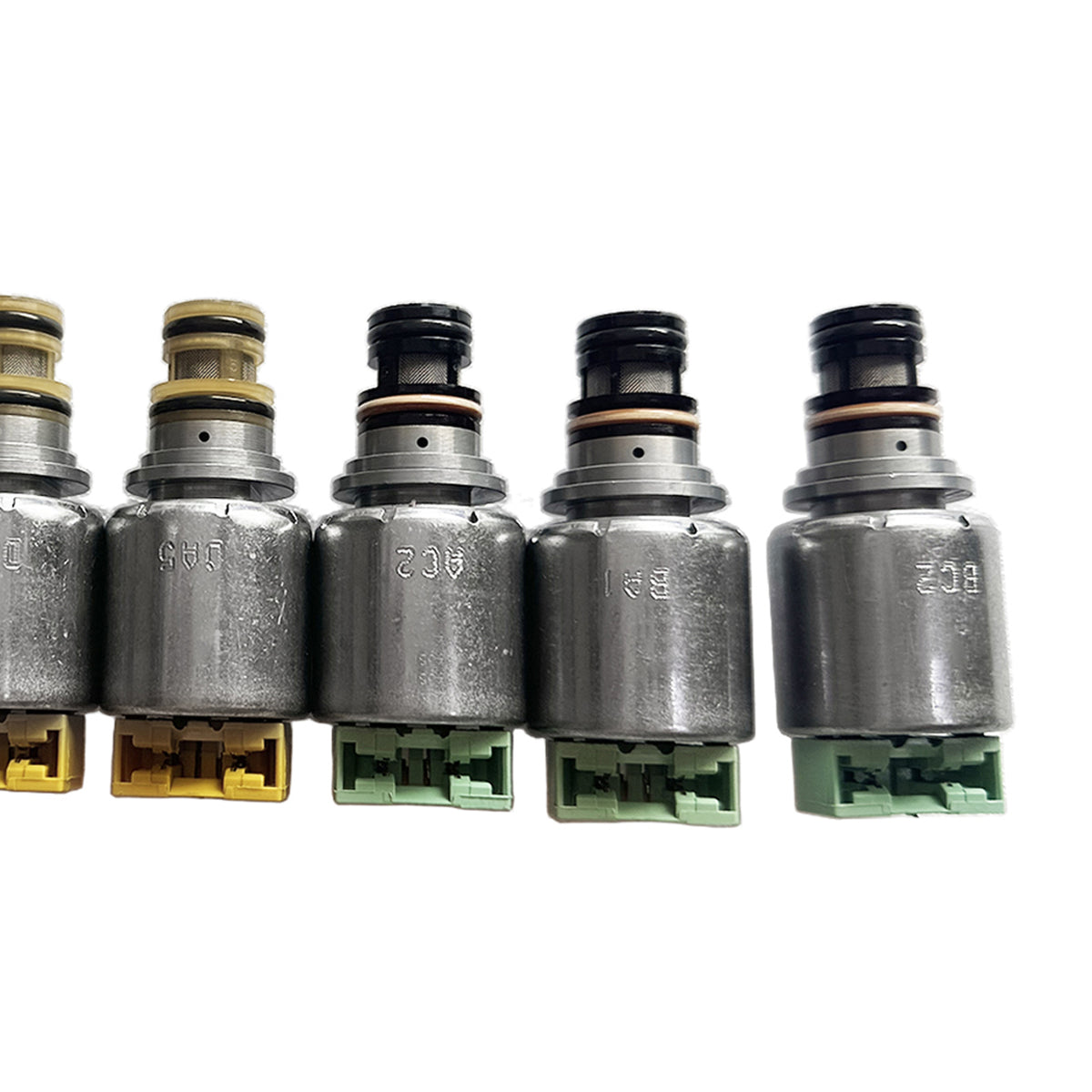 2009-2011 MERCURY MARINER 2.0L 2.5L V6 3.0L 7PCS Transmission Solenoid Kit (Black Solenoid Type 6F15 6F35 Generic