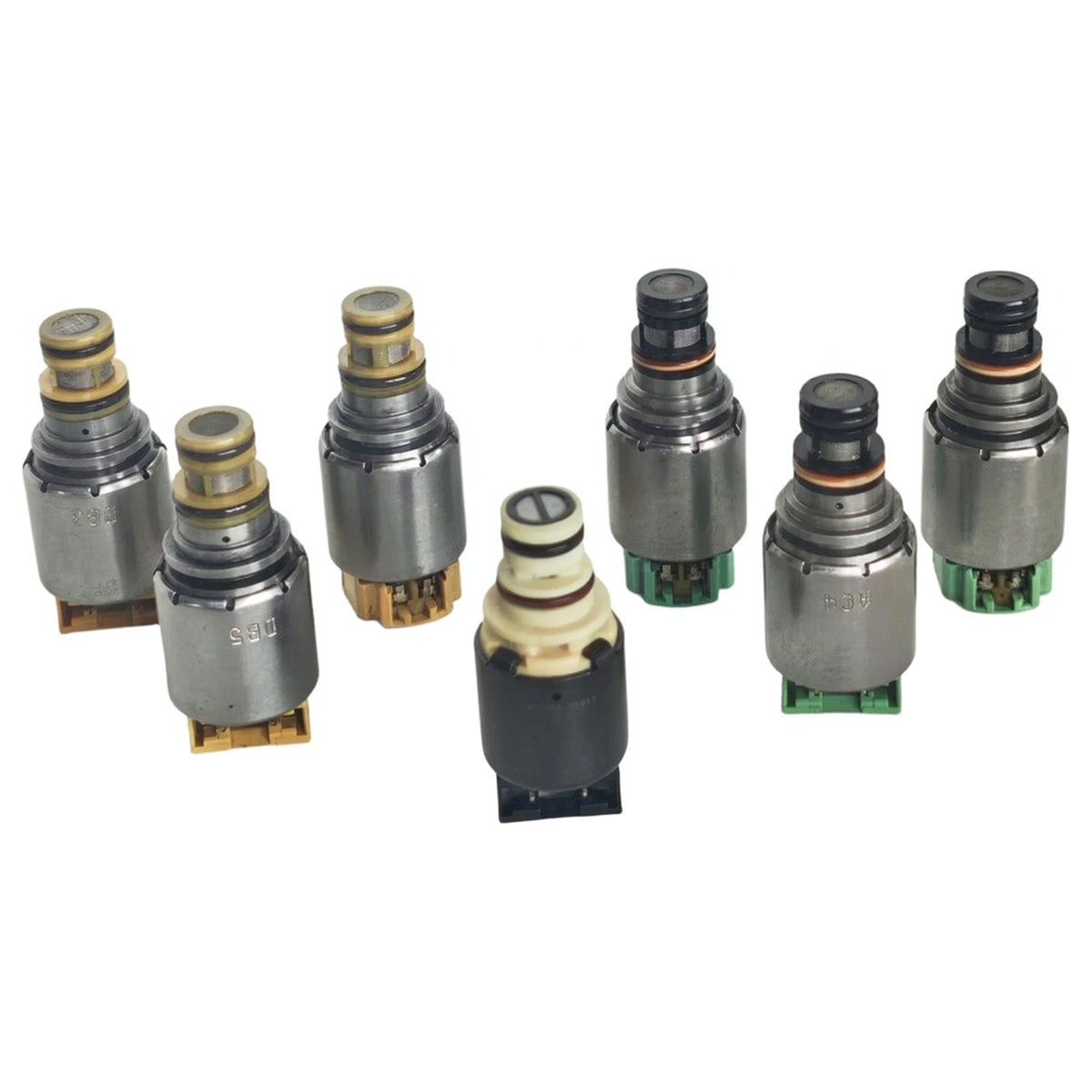 2009-2011 MERCURY MILAN MEX L4 2.5L V6 3.0L 7PCS Transmission Solenoid Kit (Black Solenoid Type 6F15 6F35 Generic