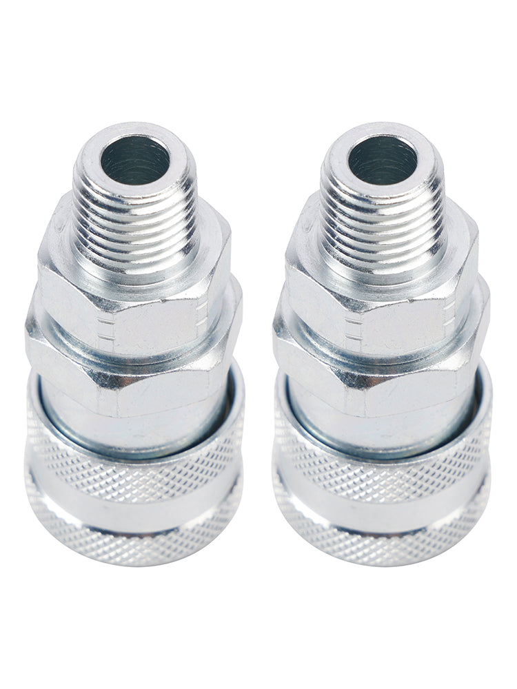 Detroit Diesel S60, Cummins, Caterpillar, MBE900, MBE4000 Engines 2PCS Fuel System Coupler Fitting 5869-1 J-47912-QC Generic