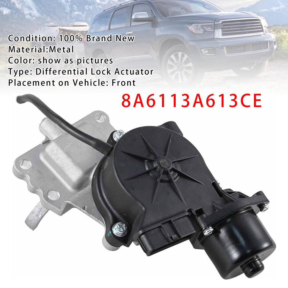 2007-2021 Toyota ? ?Tundra ? 4WD Front Axle Disconnect Actuator 600-420 41400-34020 Generic