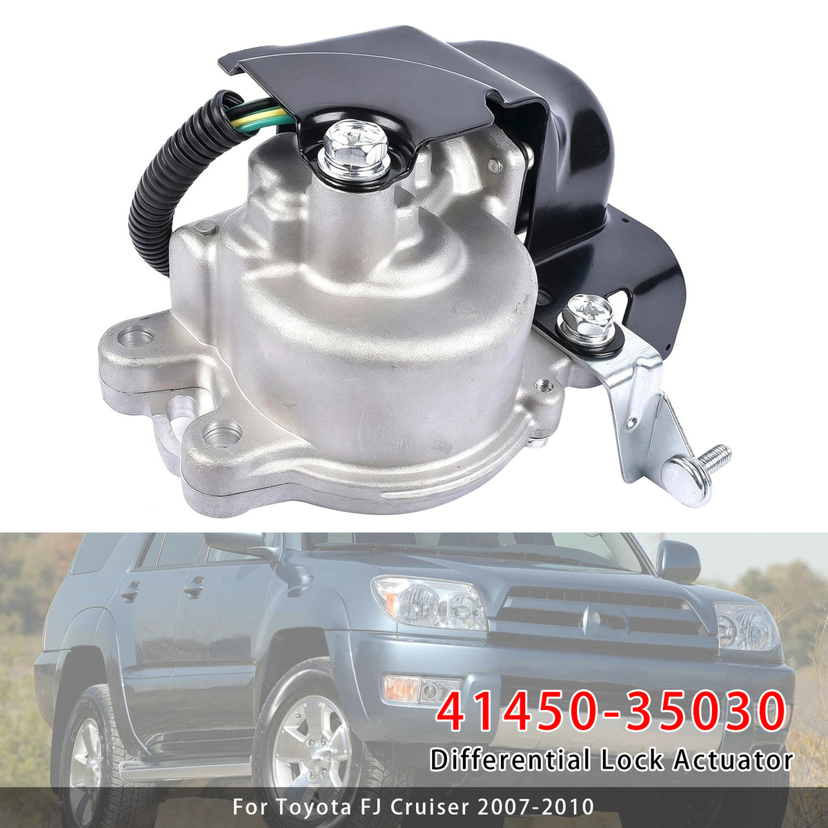 2007-2010 Toyota FJ Cruiser Rear Differential Lock Actuator 41450-35031 41450-35030 Generic