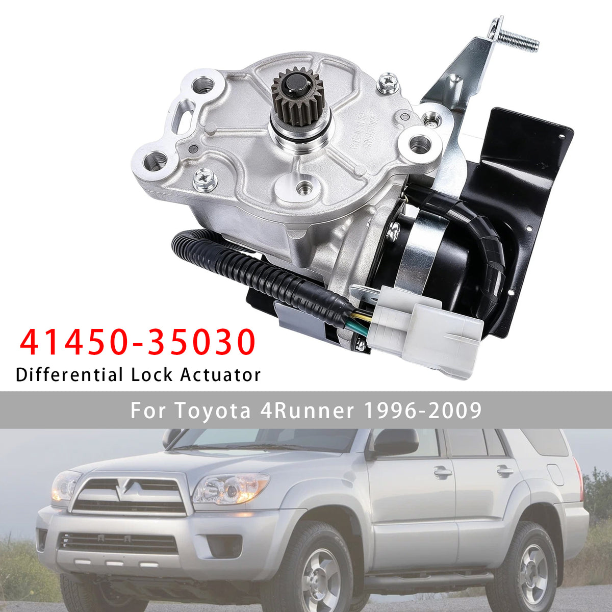 2007-2010 Toyota FJ Cruiser Rear Differential Lock Actuator 41450-35031 41450-35030 Generic