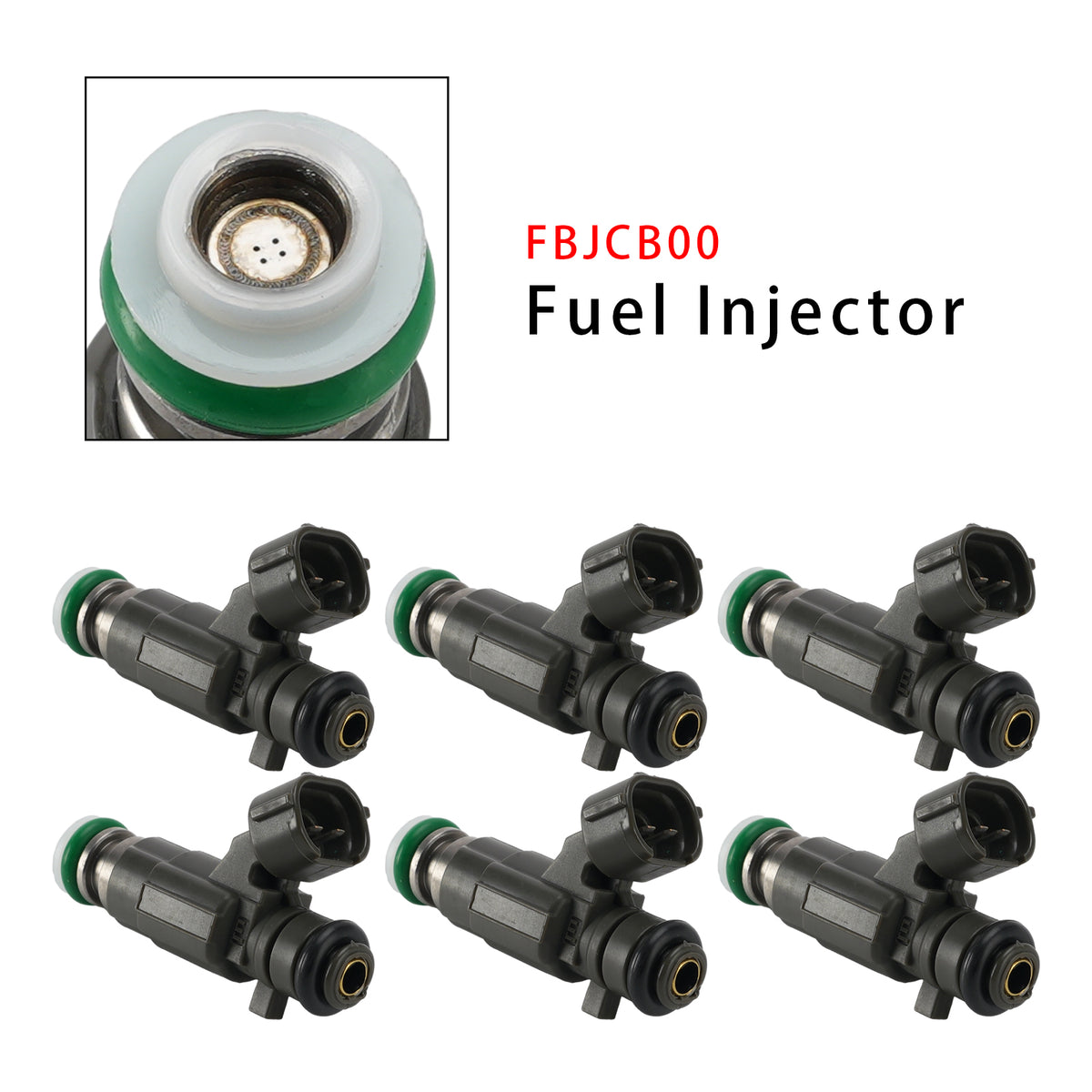 Chevrolet GM Luz DMAX 7Y15 3.5L V6 6Pcs Fuel Injector FBJCB00 Generic