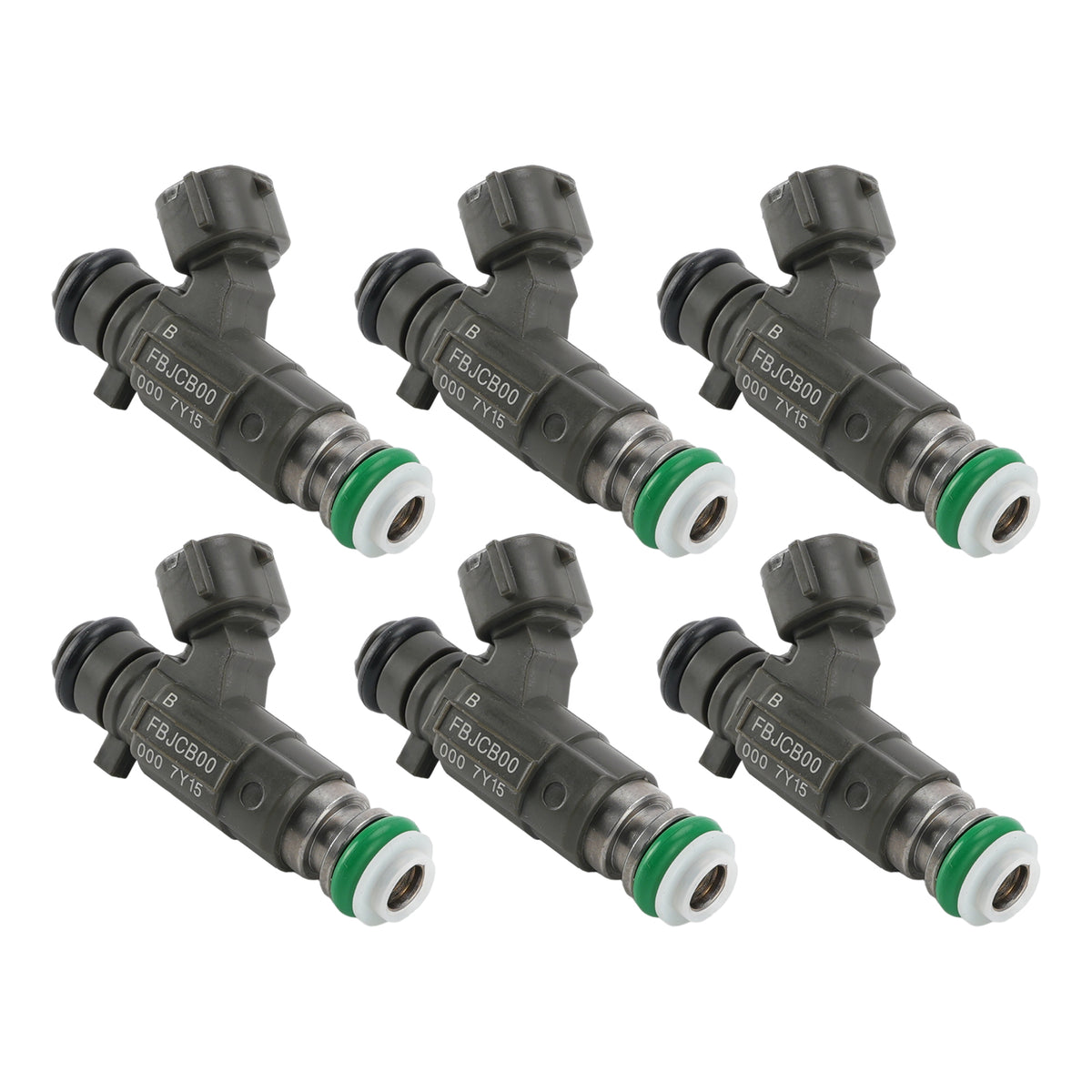 Chevrolet GM Luz DMAX 7Y15 3.5L V6 6Pcs Fuel Injector FBJCB00 Generic