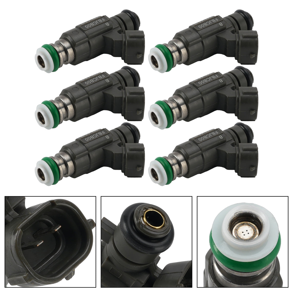 Chevrolet GM Luz DMAX 7Y15 3.5L V6 6Pcs Fuel Injector FBJCB00 Generic