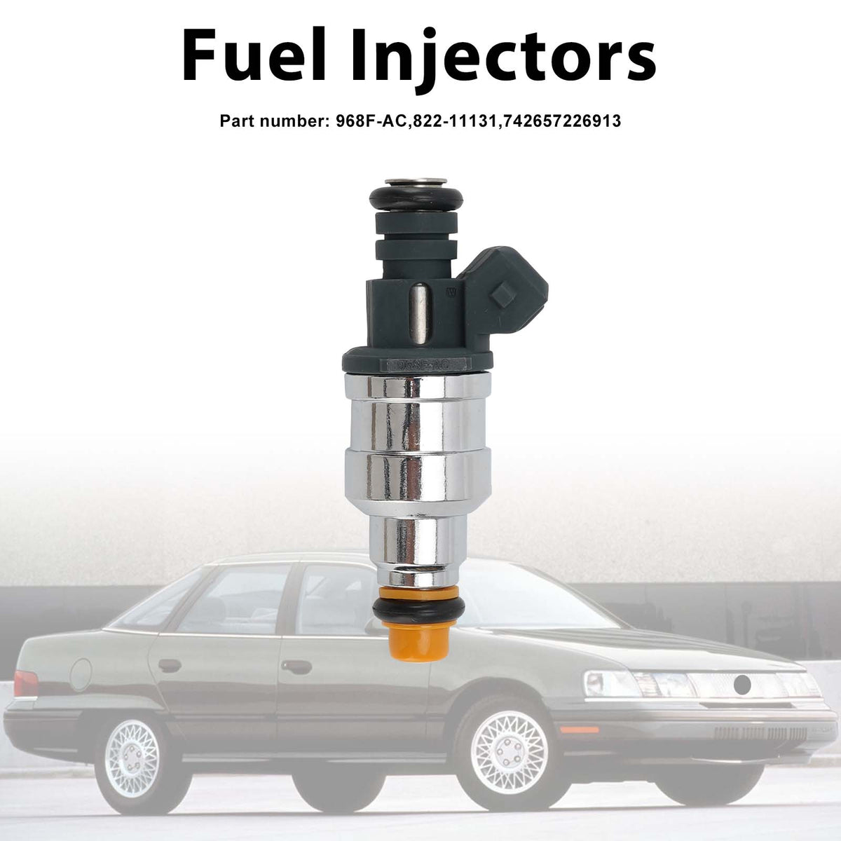 Ford and Mercury vehicles with a 2.0L Fuel Injectors 822-11131 968F-AC Generic