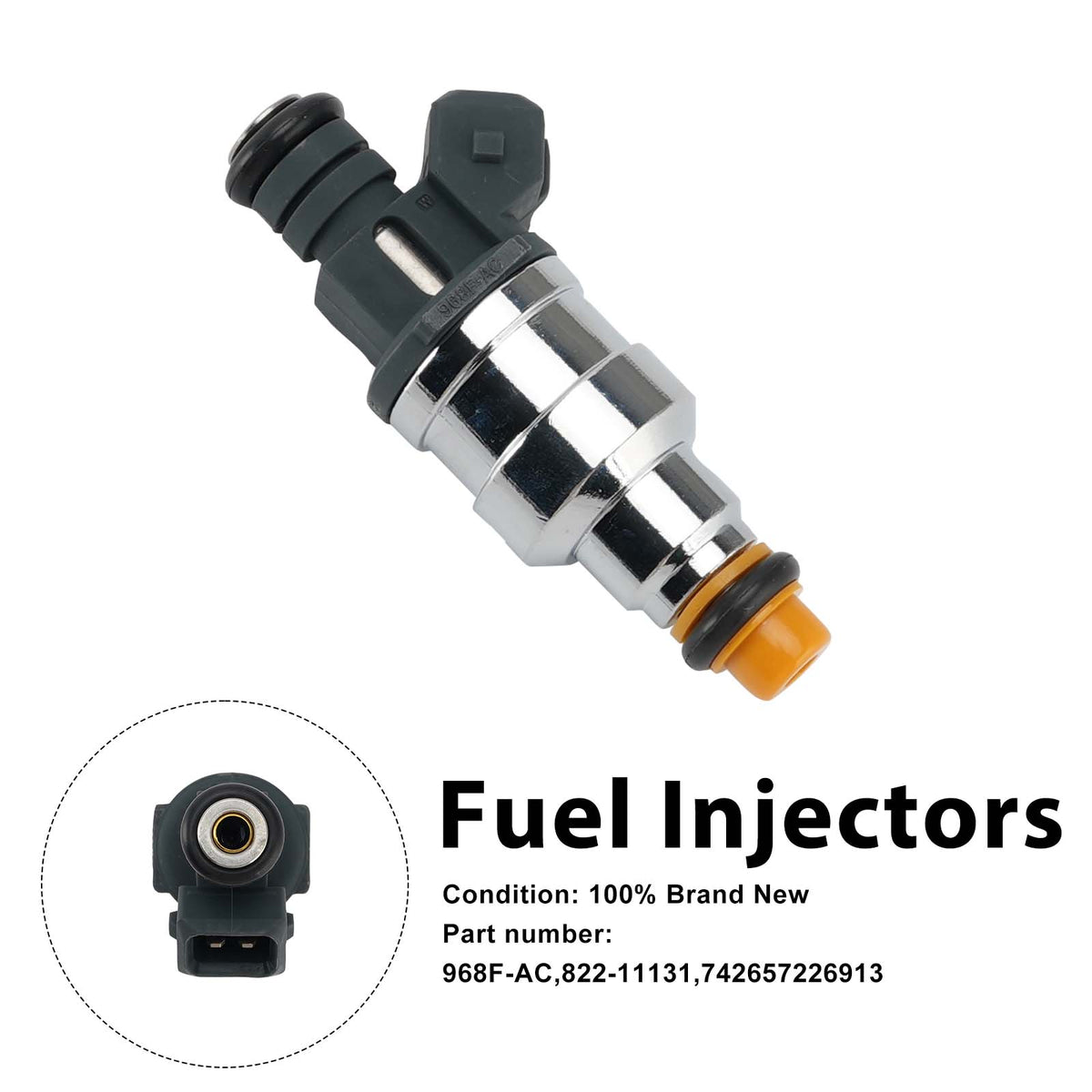 Ford and Mercury vehicles with a 2.0L Fuel Injectors 822-11131 968F-AC Generic