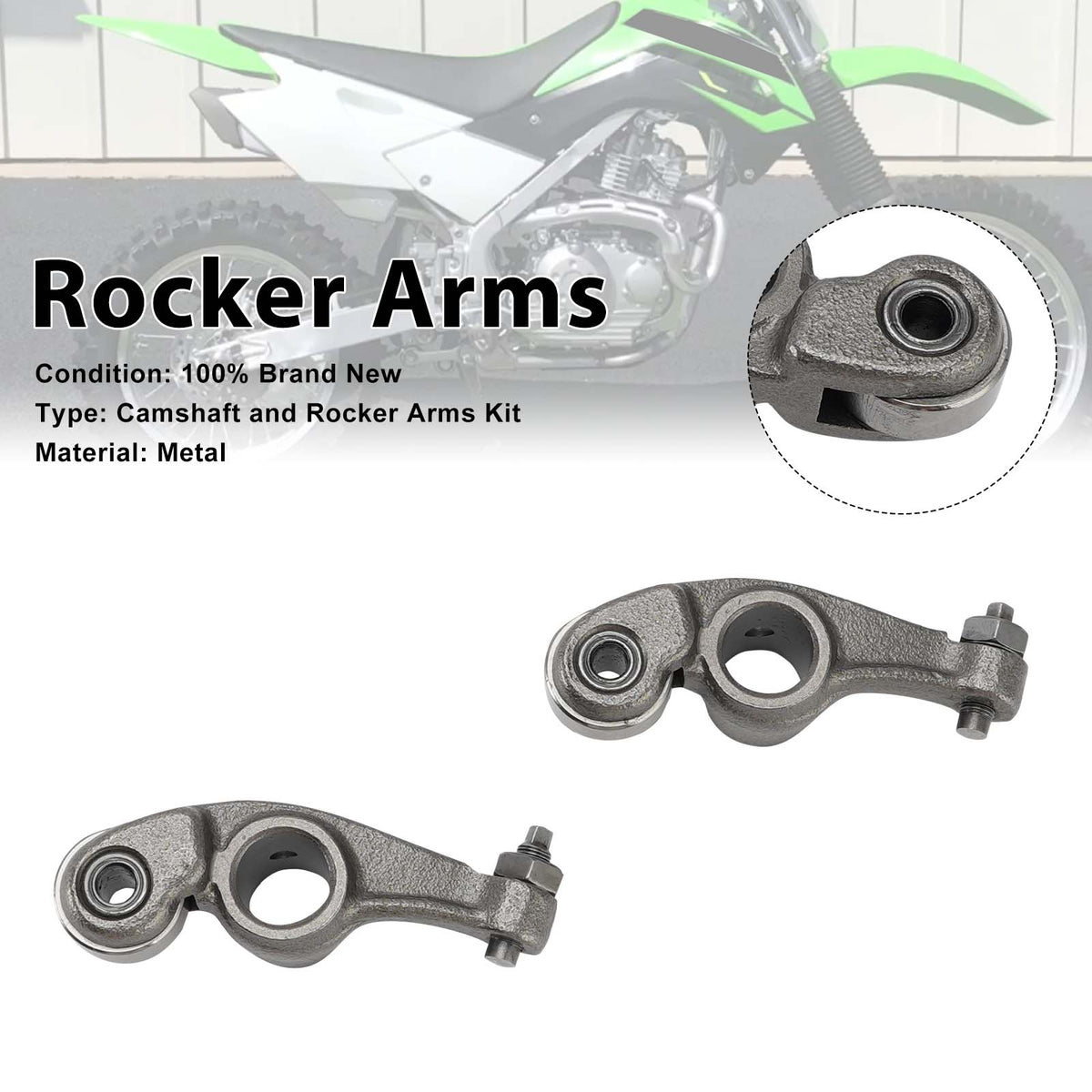 Kawasaki KLX 140 KLX150 Performance Roller Rocker Arms Kit Generic