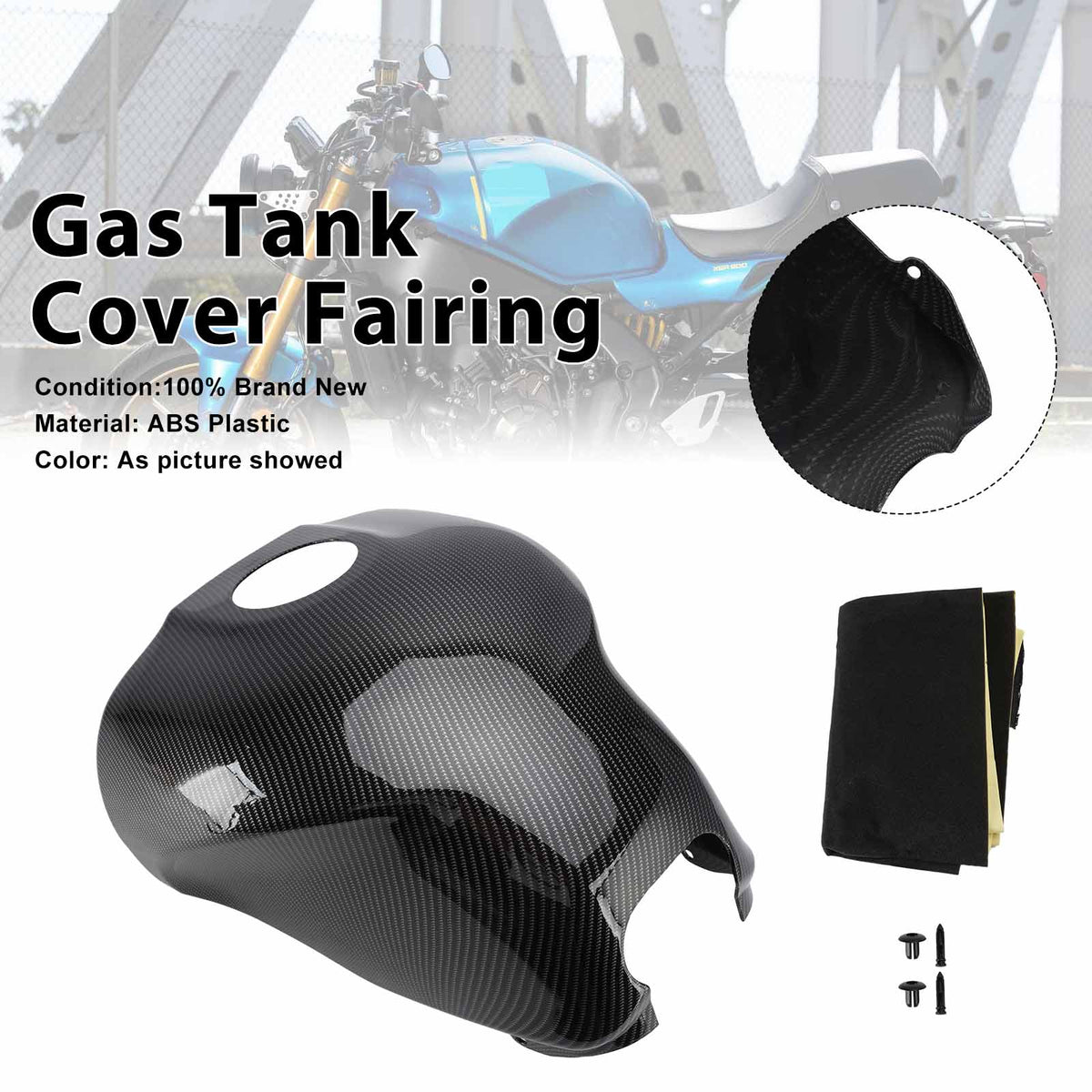 2022-2025 Yamaha XSR900 Rear Gas Tank Cover Fairing Protector Generic