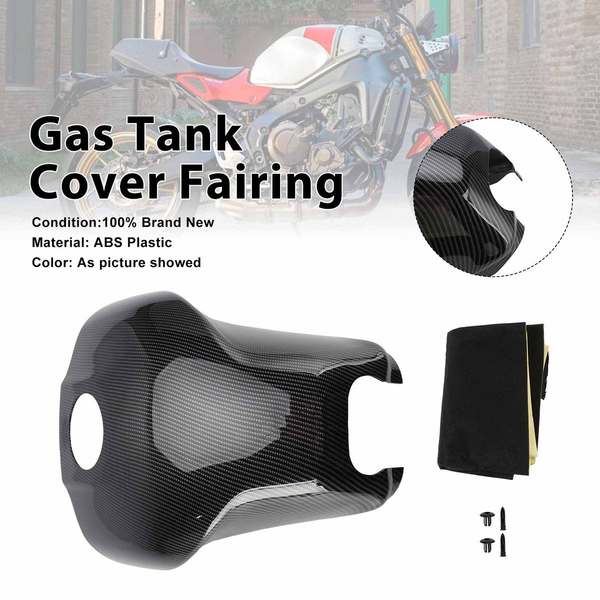 2022-2025 Yamaha XSR900 Rear Gas Tank Cover Fairing Protector Generic